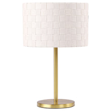 Load image into Gallery viewer, Ramiro Drum Shade Buffet Table Lamp Gold
