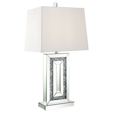 Load image into Gallery viewer, Ayelet Table Lamp with Square Shade White and Mirror
