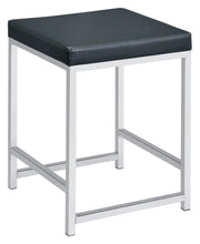 Load image into Gallery viewer, Afshan Upholstered Square Padded Cushion Vanity Stool
