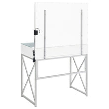 Load image into Gallery viewer, Eliza 2-piece Vanity Set with Hollywood Lighting White and Chrome
