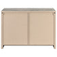 Enoch 2-door Engineered Wood Accent Cabinet Grey Driftwood