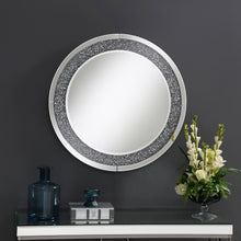 Load image into Gallery viewer, Lixue Round Wall Mirror with LED Lighting Silver
