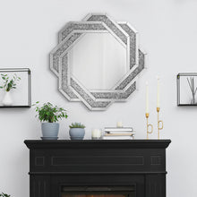 Load image into Gallery viewer, Mikayla Wall Mirror with Braided Frame Dark Crystal
