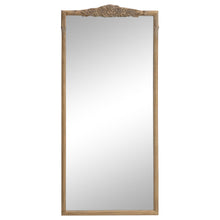 Load image into Gallery viewer, Sylvie French Provincial Rectangular Floor Mirror Vintage Brown
