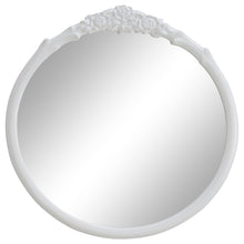 Load image into Gallery viewer, Sylvie French Provincial Round Wall Floor Mirror White
