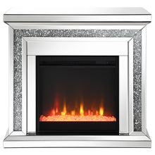 Load image into Gallery viewer, Lorelai Rectangular Freestanding Fireplace Mirror
